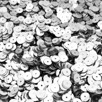 flitre kovový lesk strieborné 53